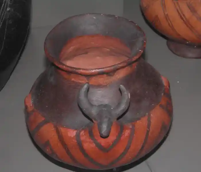Bullheads on clay vessels used in burials symbolised power and fertility